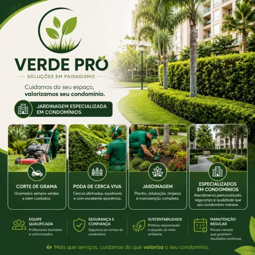 Serviço de jardinagem em geral 