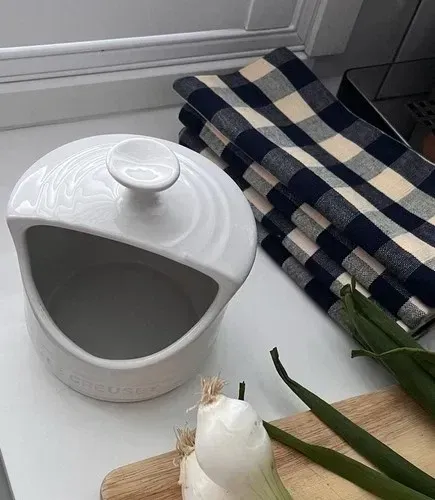 Porta Sal Branco Le Creuset
