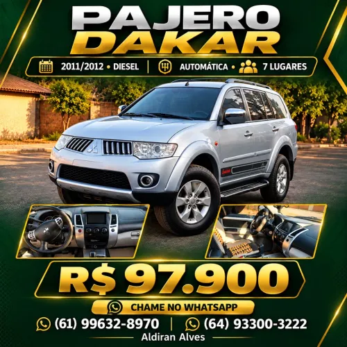 Mitsubishi Pajero Dakar 3.2 4X4 T.i. Dies. 5P Aut. 2012