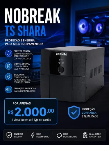 Nobreak 3 Kva Senoidal Saída Selecionável