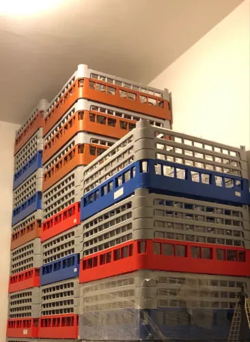 Rack (gaveta) de taças para lavadora industrial