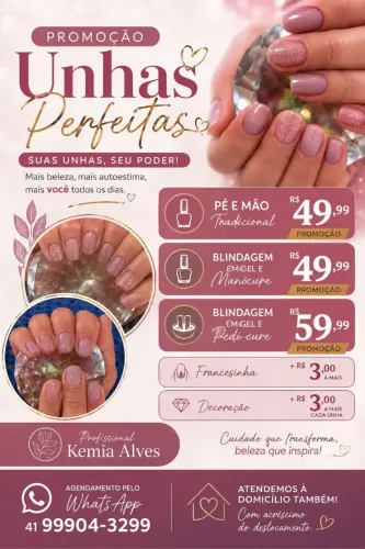 MANICURE E PEDICURE