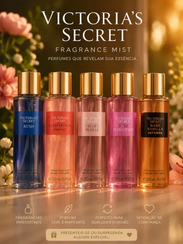 Body Splash VS: Escolha sua fragrância favorita