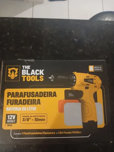 Parafusadeira furadeira sem fio, bateria de lítio