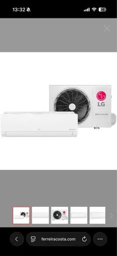 Ar condicionado LG dual inverter 12000