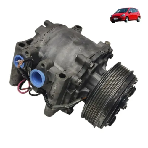 Compressor Ar Condicionado Honda Fit 2003 2004 2005 2006