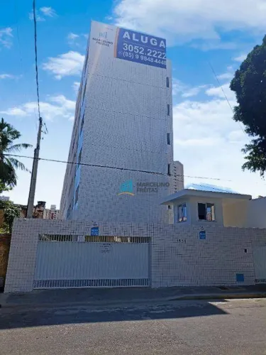 Apartamento com 2 dormitórios para alugar, 50 m² por R$ 2.000,00/mês - Aldeota - Fortaleza