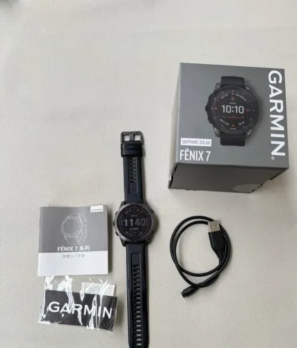Garmin Fênix 7 Shapire Solar DLc