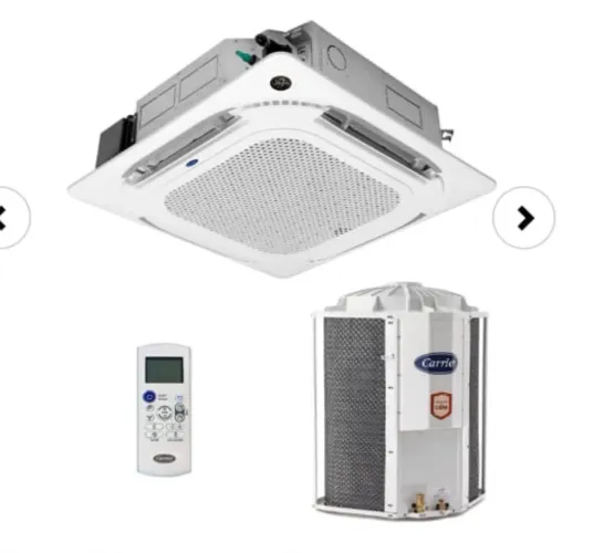 Ar Condicionado Split Cassete On/off Carrier 24000 Btus Frio 220V Monofásico 40KWQX24C5