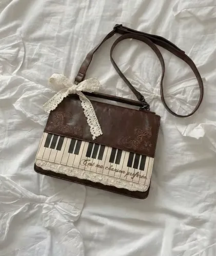 Bolsa Piano Marrom