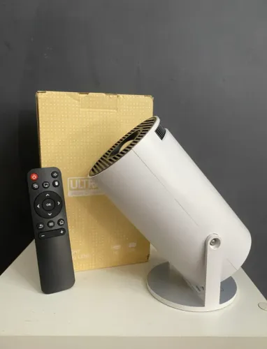 Projetor HY300 WiFi Bluetooth Android Cinema Portátil Barato