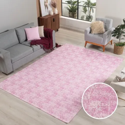 Tapete 1,50x1,00 Rosa Para Decoração