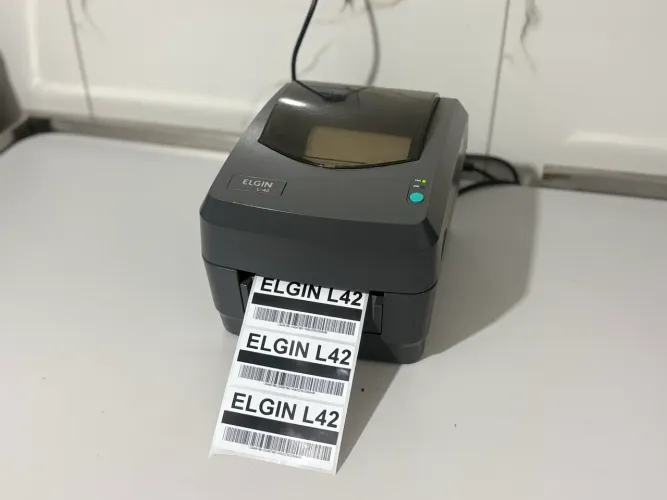 Impressora Térmica de Etiquetas Elgin L42 Seminova 
