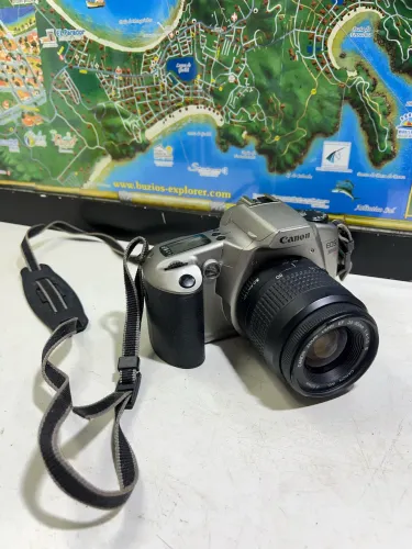 Câmera antiga cânon eos 3000 n 