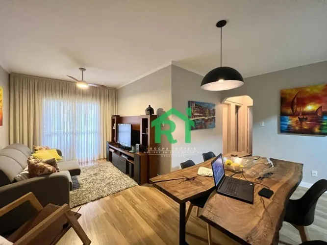 Apartamento com 3 Quartos (1 Suíte), 1 Vaga e Sacada à venda em Jardim Astúrias, Guarujá