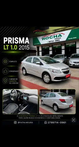 Chevrolet Prisma Sed. LT 1.0 8V Flexpower 4P 2015