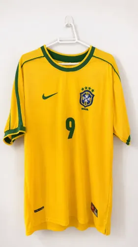 camisa do brasil retrô copa 98 ronaldo fenômeno 3xl