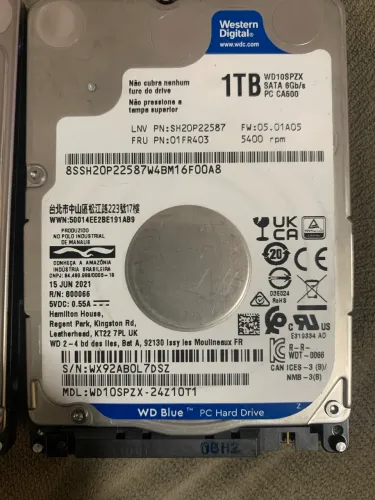 HD 1 TB Western Digital