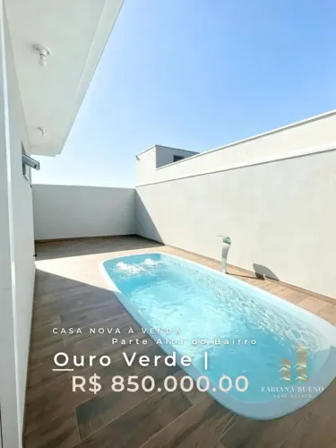 Casa Nova à Venda Ouro Verde | Parte Alta do Bairro