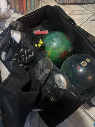 Kit de bolas de boliche relíquia