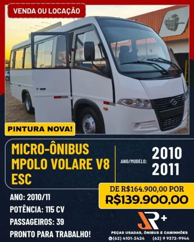Micro Ônibus Marcopolo Volare V8 2010/11