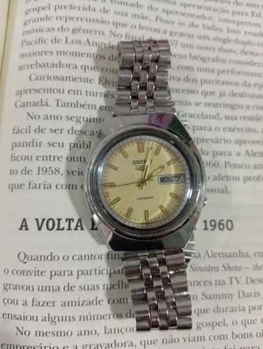 Seiko lume dial raridade 
