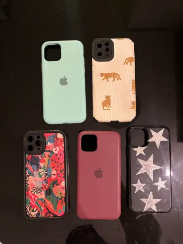 5 capinhas IPhone 11pro 
