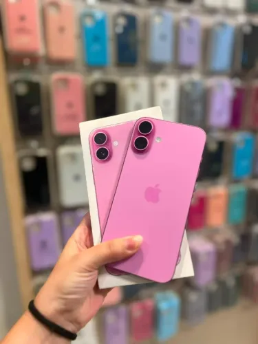 iPhone 16 Plus 128gb ROSA Seminovo 100% Garantia Apple Março/2027-Retire em loja física