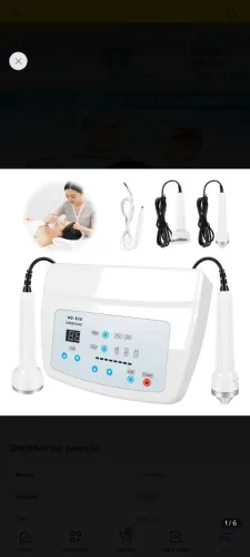 Ultrassom jato plasma corporal  e facial 3 em 1 profissional 