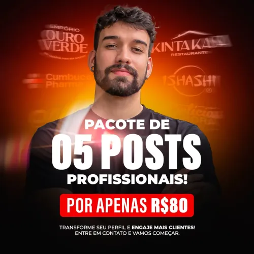 CRIAÇÃO DE ARTE PARA INSTAGRAM - DESIGN GRÁFICO