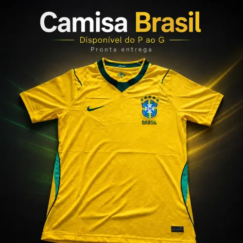 Camisa Brasil seleção 2026 copa 
