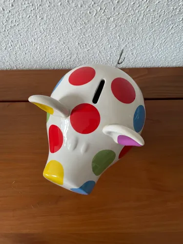 Cofrinho cerâmica.