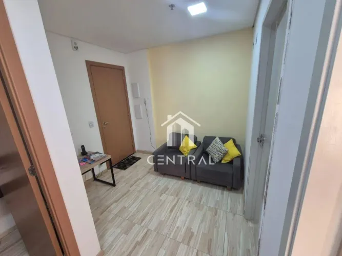 Sala comercial para locação - Via Alameda - 37m² - Varanda - Copa - Banheiro - Centro Guar