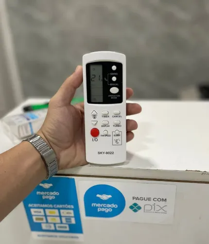 Controle para ar condicionado Philco - loja na cidade nova 