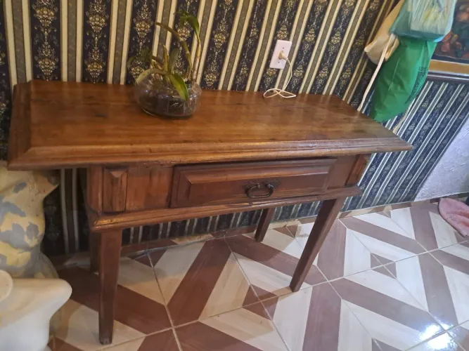 Mesa ,aparador espelho madeira de demolicao