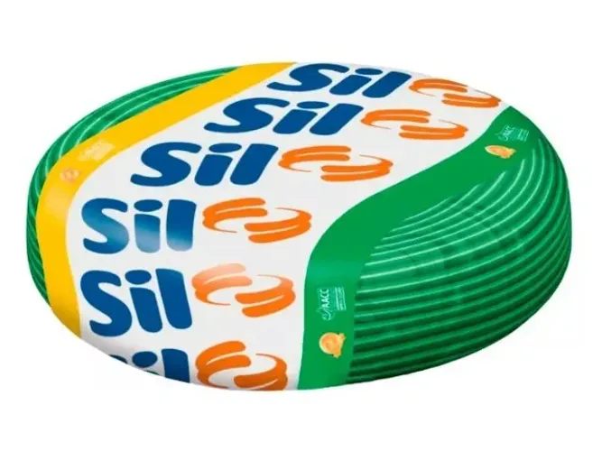 Fio 4mm Sil 50m verde