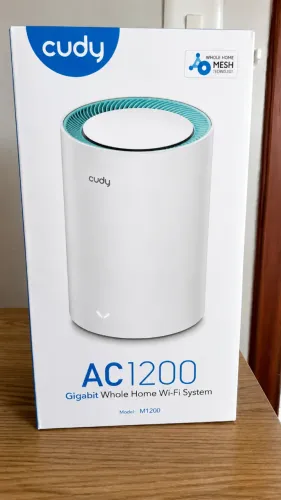 Vendo Roteador Cudy M1300 Wi-Fi Mesh Gigabit (Bivolt). LACRADO