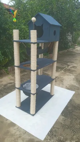 Casinha Arranhador Castelo grande