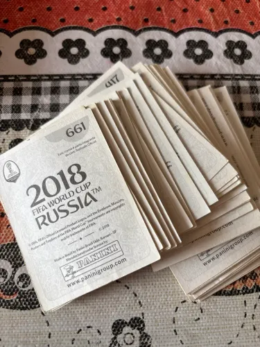 FIFA world cup Rússia 2018 - figurinhas repetidas