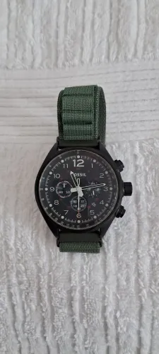 Relógio Fossil Flight Chronograph Black Dial CH2695