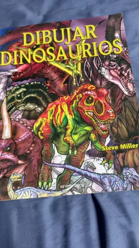 Livro desenhar dinossauros  / dibujar dinosaurios
