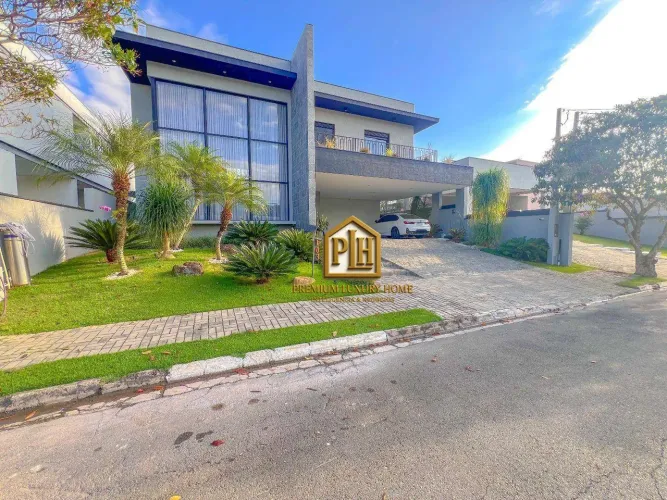 Casa com 4 dormitórios à venda, 394 m² por R$ 3.500.000,00 - Condomínio Shamballa II - Ati