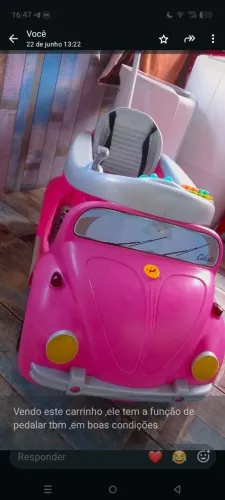 carrinho de passeio 