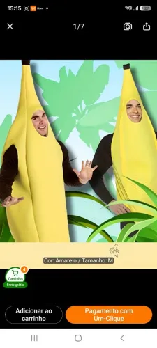 Fantasias de banana