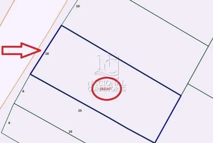 Excelente terreno de 250 m² à venda na Vila Bastos, Santo André