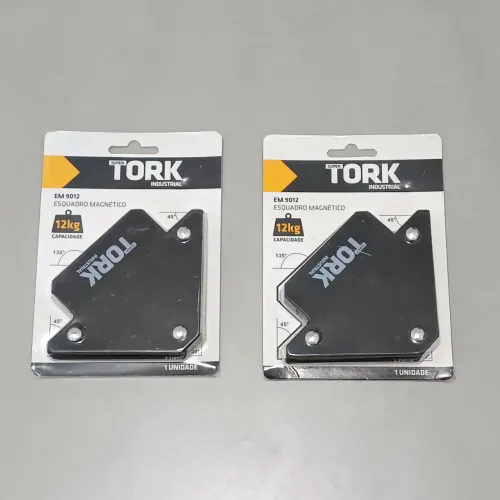 2 esquadros magnéticos 12kg