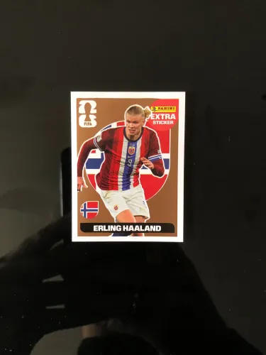Figurinha Legend Erling Haaland Bronze Copa do Mundo 2026