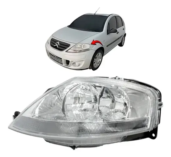 Farol C3 2003 2004 2005 2006 2007 2008 2009 2010 2011 12 L.e Esquerdo