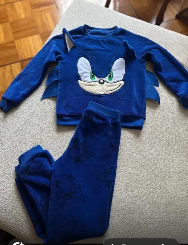 Pijama plush Sonic