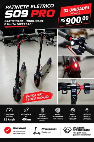 Foston S09 Pro 2 unidaded (900 cada)
